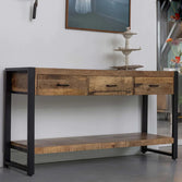 Mangohouten Sidetable 3 lades