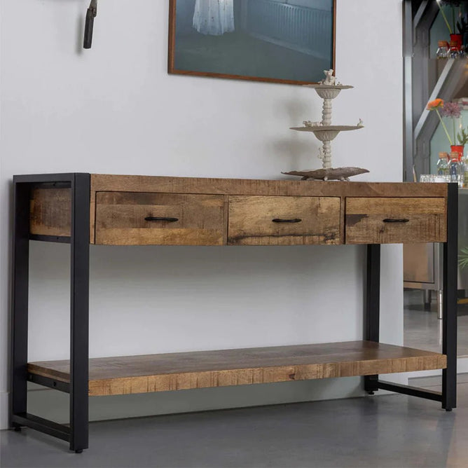 Mangohouten Eettafel Tulsa